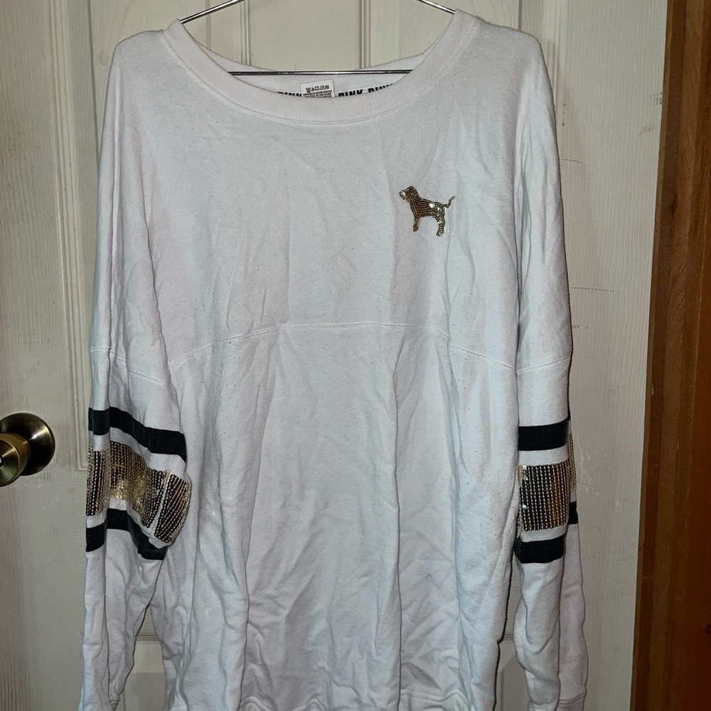 Pink Worn Long Sleeve shirt-